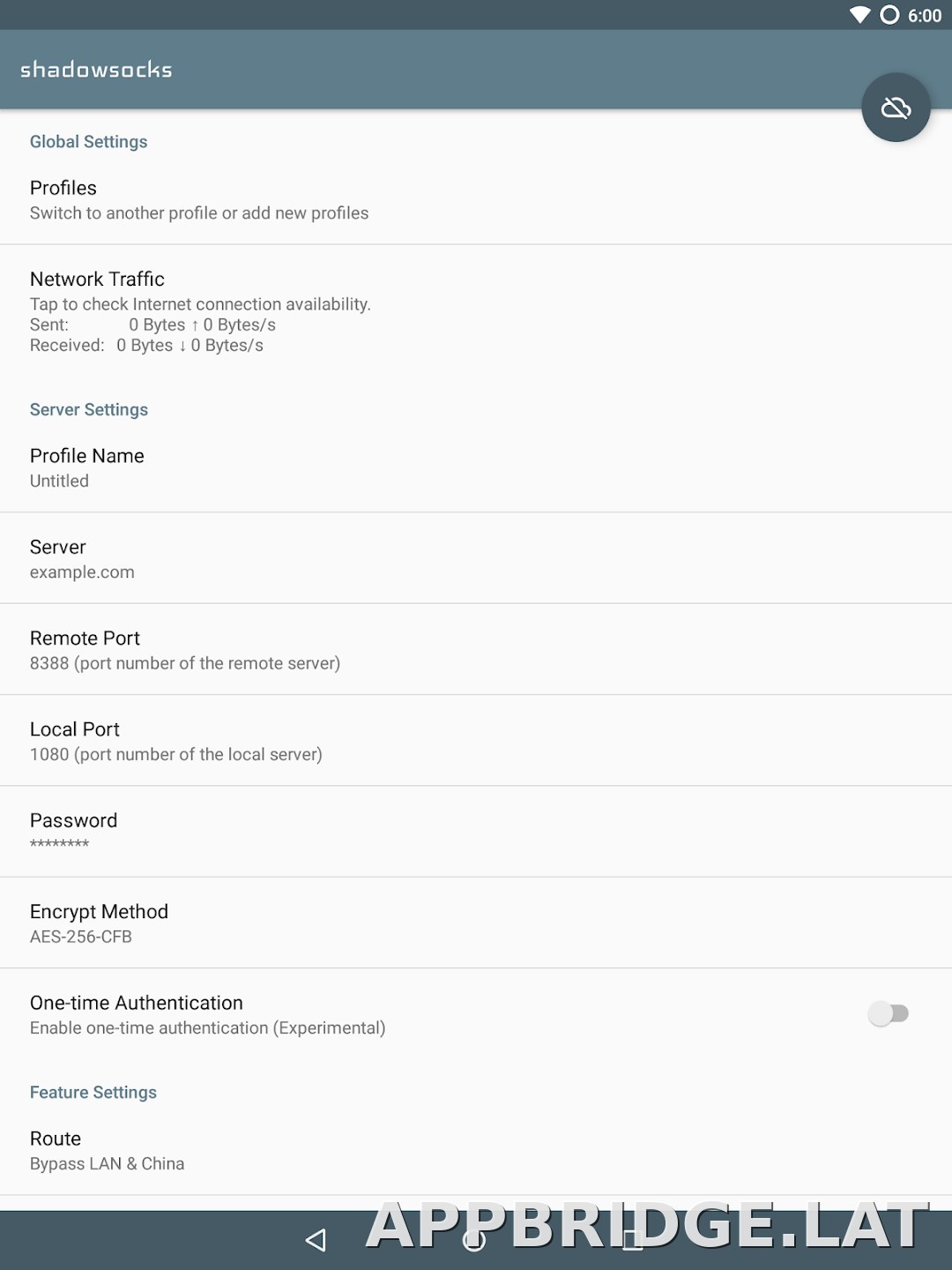 Shadowsocks скриншот 5